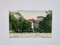 Vykort Hoglands Park, Karlskrona, 1904