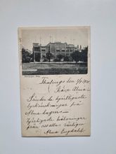 Vykort Paviljongen, Visby, 1901