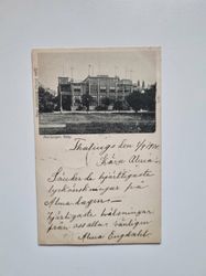 Vykort Paviljongen, Visby, 1901