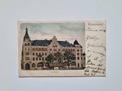 Vykort Kristianstad Sparbanken, 1903