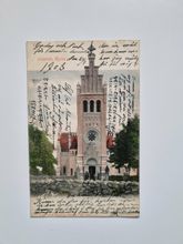 Vykort Österlöfs Kyrka 1903