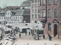 Vykort Stockholm Munkbron & Riddarhuset