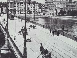 Vykort Stockholm. Vasabron