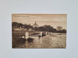 Vykort Stockholm. Skeppsholmen, 1917