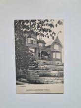 Vykort Lysekil. Konsul Richters Villa, 1909