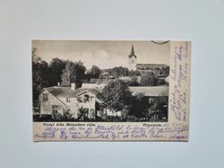 Vykort Utsigt från Melanders villa. Tulseboda, 1905