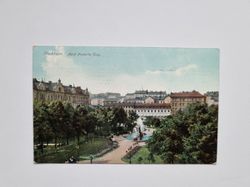 Vykort Stockholm. Adolf Fredriks Torg, 1907