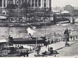 Vykort Stockholm. Nya Riksdagshuset, 1904
