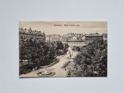 Vykort Stockholm. Adolf Fredriks torg, 1915