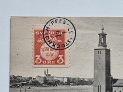Vykort Stockholm. Stadshuset