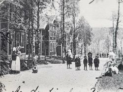 Vykort Grängesberg, 1902