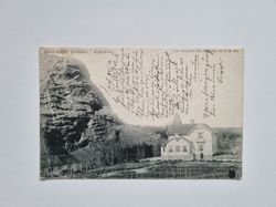 Vykort Smålands Taberg Alphyddan, 1902