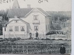 Vykort Smålands Taberg Alphyddan, 1902