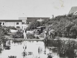 Vykort Tylösand, 1933