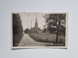 Vykort Norge. Pella kirke, 1930