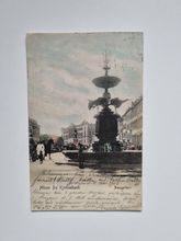 Vykort Köpenhamn. Amagertorv, 1903
