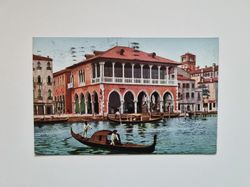 Vykort Italien. Venedig, 1922.