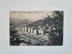 Vykort Italien. Genova