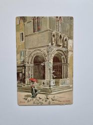 Vykort Italien. Florens 1906