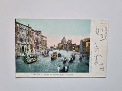 Vykort Italien. Venedig