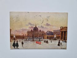 Vykort Italien. Rom, 1914. Raimondi