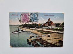 Vykort Blasewitz. Dampfschiffrestaurant 1921