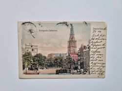 Vykort Amsterdam. Raamgracht-Zuiderloren, 1902