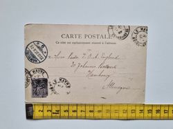 Vykort Frankrike. Havre 1897