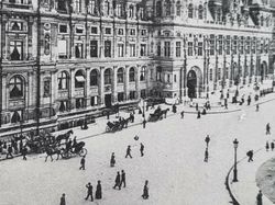 Vykort Hôtel de ville, Paris, 1913