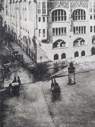 Vykort Stuttgart Town Hall, 1923