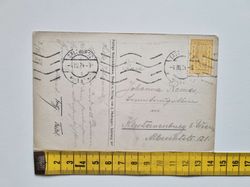 Vykort Salzburg gegen den Untersberg 1924
