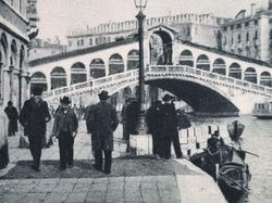 Vykort Italien. Venedig
