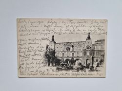 Vykort Paris louvre, 1900