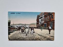 Vykort Smyrne Le Port, 1927