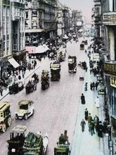 Vykort Berlin. Friedrichstrasse, 1915