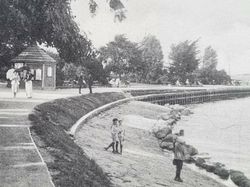Vykort Köpenhamn. Langelinie