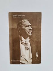 Vykort Gustaf Fredrikson Mästerkatten i stövlar