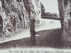 Vykort Frankrike, Corniche de lesterel