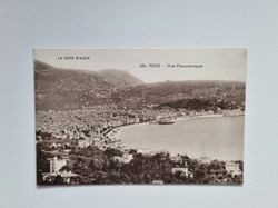 Vykort NICE Vue Panoramique. LA COTE D'AZUR