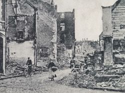 Vykort WW1, 1914. ALBERT Somme