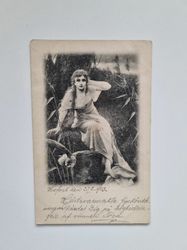 Vykort Poserande kvinna 1903