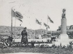 Vykort Konungens Byst, Marstrand 1900