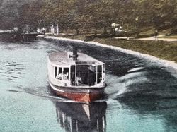 Vykort Djurgårdsbrunns kanalen, 1904