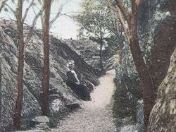 Vykort Passagen till Sankt Erik Marstrand, 1904