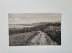 Vykort Båstad. Utsikt från Erikstorpshöjden, 1935