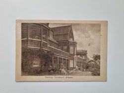 Vykort Ombergs Turisthotell, Alvastra 1920