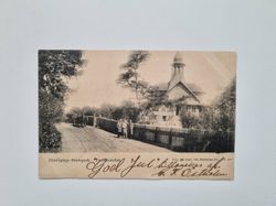 Vykort Jönköpings Stadspark. Turisthotellet