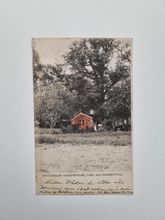 Vykort Stockholms omgifningar. Carl XI:s Fiskarestuga 1903