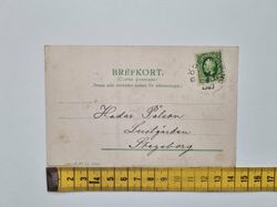 Vykort Stockholms omgifningar. Carl XI:s Fiskarestuga 1903