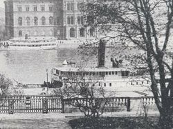 Vykort Stockholm. Nationalmuseum, 1902